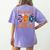Preschool Boo Crew Preschool Halloween Teacher Kids Women's Comfort Colors T-Shirt Back Print Violet Preschool Boo Crew Preschool Halloween Teacher Kids Women's Comfort Colors T-Shirt Back Print Violet