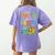 Preschool Teacher Kids Back To School Wild About Pre-K Women's Comfort Colors T-Shirt Back Print Violet Preschool Teacher Kids Back To School Wild About Pre-K Women's Comfort Colors T-Shirt Back Print Violet