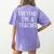Pretend I'm A Teacher Costume Halloween Simple Adult Kid Women's Comfort Colors T-Shirt Back Print Violet Pretend I'm A Teacher Costume Halloween Simple Adult Kid Women's Comfort Colors T-Shirt Back Print Violet
