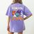 Principal Boo Crew Teacher Student Halloween Costume For Men Women Kids Women's Comfort Colors T-Shirt Back Print Violet Principal Boo Crew Teacher Student Halloween Costume For Men Women Kids Women's Comfort Colors T-Shirt Back Print Violet