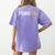 Principal School Teacher Friend Men Women Women's Comfort Colors T-Shirt Back Print Violet Principal School Teacher Friend Men Women Women's Comfort Colors T-Shirt Back Print Violet