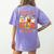 Principal Teacher Boo Crew Halloween Spooky Costume Women's Comfort Colors T-Shirt Back Print Violet Principal Teacher Boo Crew Halloween Spooky Costume Women's Comfort Colors T-Shirt Back Print Violet