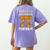 Pumpkin Pi Math Teacher Halloween Geometry Women's Comfort Colors T-Shirt Back Print Violet Pumpkin Pi Math Teacher Halloween Geometry Women's Comfort Colors T-Shirt Back Print Violet