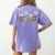 Punctuation English Grammar Teacher Back To School Women's Comfort Colors T-Shirt Back Print Violet Punctuation English Grammar Teacher Back To School Women's Comfort Colors T-Shirt Back Print Violet