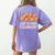 Qué Te Pasacalabaza Fall Immersion Teacher Spanish Teacher Women's Comfort Colors T-Shirt Back Print Violet
