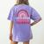 Rainbow Homeschool Mom Teacher I Go To School In My Pajamas Women's Comfort Colors T-Shirt Back Print Violet Rainbow Homeschool Mom Teacher I Go To School In My Pajamas Women's Comfort Colors T-Shirt Back Print Violet