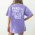Read Your Heart Out Cute For Teacher Women Love Reading Book Women's Comfort Colors T-Shirt Back Print Violet