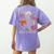 Read In Peace Skeleton Reading Book Halloween Teacher Women's Comfort Colors T-Shirt Back Print Violet Read In Peace Skeleton Reading Book Halloween Teacher Women's Comfort Colors T-Shirt Back Print Violet