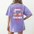 Red & Blue Teacher Crew Shirt 4th Of July Sunglasses Women's Comfort Colors T-Shirt Back Print Violet Red & Blue Teacher Crew Shirt 4th Of July Sunglasses Women's Comfort Colors T-Shirt Back Print Violet