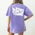 Red For Ed Washington Teacher T Shirts RedForEd Tee Shirt Women's Comfort Colors T-Shirt Back Print Violet