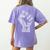 Redfored Shirt Red For Ed Protest Teachers Fist Women's Comfort Colors T-Shirt Back Print Violet