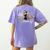 There's Room On My Broom For You Too Teacher Halloween Women's Comfort Colors T-Shirt Back Print Violet There's Room On My Broom For You Too Teacher Halloween Women's Comfort Colors T-Shirt Back Print Violet