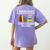 I Rescue Books Trapped In The Bookstore Book Teacher For Men Women Women's Comfort Colors T-Shirt Back Print Violet