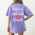 Retired Daycare Teacher Retirement For Daycare Teacher Women's Comfort Colors T-Shirt Back Print Violet Retired Daycare Teacher Retirement For Daycare Teacher Women's Comfort Colors T-Shirt Back Print Violet