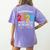 Retirement Class Of 2025 Teacher Countdown Loading Teacher Women's Comfort Colors T-Shirt Back Print Violet