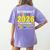 Retirement Primary Elementary Teacher 2026 Retiring Progress Women's Comfort Colors T-Shirt Back Print Violet