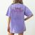 Retiring Teacher Tshirt For Retired Teachers For Men Women Women's Comfort Colors T-Shirt Back Print Violet
