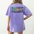 Retro Checkered Music Therapist Squad Music Therapy Teacher For Men Women Women's Comfort Colors T-Shirt Back Print Violet