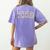 Retro Floral Agriculture Teacher Farmer AG Teacher Team Crew Women's Comfort Colors T-Shirt Back Print Violet Retro Floral Agriculture Teacher Farmer AG Teacher Team Crew Women's Comfort Colors T-Shirt Back Print Violet