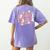 Retro Halloween This Is My Spooky School Teacher Costume Women's Comfort Colors T-Shirt Back Print Violet Retro Halloween This Is My Spooky School Teacher Costume Women's Comfort Colors T-Shirt Back Print Violet