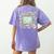 Retro Hooray It's Art Day Art Teacher Back To School Women Women's Comfort Colors T-Shirt Back Print Violet Retro Hooray It's Art Day Art Teacher Back To School Women Women's Comfort Colors T-Shirt Back Print Violet