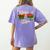 Retro Kickin It 3rd Grade Style Teacher Back To School Men Women Women's Comfort Colors T-Shirt Back Print Violet Retro Kickin It 3rd Grade Style Teacher Back To School Men Women Women's Comfort Colors T-Shirt Back Print Violet