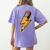 Retro Pencil Pencil Back To School Teacher Student Women's Comfort Colors T-Shirt Back Print Violet Retro Pencil Pencil Back To School Teacher Student Women's Comfort Colors T-Shirt Back Print Violet