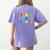 Retro Play Is Learning Teacher Back To School Women's Comfort Colors T-Shirt Back Print Violet Retro Play Is Learning Teacher Back To School Women's Comfort Colors T-Shirt Back Print Violet