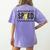 Retro SPED Teacher Pencil Lightning Bolt Back To School Women's Comfort Colors T-Shirt Back Print Violet Retro SPED Teacher Pencil Lightning Bolt Back To School Women's Comfort Colors T-Shirt Back Print Violet