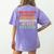 Riddle Wordplay Joke For Grammar Nerds And Teachers Women's Comfort Colors T-Shirt Back Print Violet