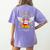 Rockin 50 Days Of School 50th Day Of School Teacher Student Men Women Girls Kids Women's Comfort Colors T-Shirt Back Print Violet Rockin 50 Days Of School 50th Day Of School Teacher Student Men Women Girls Kids Women's Comfort Colors T-Shirt Back Print Violet