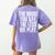The More You Say The Less We Play Men Women PE Teacher Women's Comfort Colors T-Shirt Back Print Violet The More You Say The Less We Play Men Women PE Teacher Women's Comfort Colors T-Shirt Back Print Violet