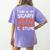 This Is My Scary Math Teacher Costume For Halloween Women's Comfort Colors T-Shirt Back Print Violet This Is My Scary Math Teacher Costume For Halloween Women's Comfort Colors T-Shirt Back Print Violet