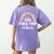 School Bus Trip Vibes Students Teachers Students Field Trip Women's Comfort Colors T-Shirt Back Print Violet School Bus Trip Vibes Students Teachers Students Field Trip Women's Comfort Colors T-Shirt Back Print Violet