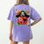 School International Talk Like A Pirate Day Pirate Teacher Women's Comfort Colors T-Shirt Back Print Violet School International Talk Like A Pirate Day Pirate Teacher Women's Comfort Colors T-Shirt Back Print Violet