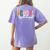School Psychologist Rainbow Psychology Teacher Women's Comfort Colors T-Shirt Back Print Violet School Psychologist Rainbow Psychology Teacher Women's Comfort Colors T-Shirt Back Print Violet