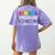 School Psychologist Is a Work Of Heart Teacher LSSP Doctor Women's Comfort Colors T-Shirt Back Print Violet