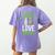 School Psychologists Love Brains Halloween Teacher Counselor Women's Comfort Colors T-Shirt Back Print Violet School Psychologists Love Brains Halloween Teacher Counselor Women's Comfort Colors T-Shirt Back Print Violet