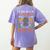 School Teacher A Bit Batty Teaching Bat Halloween Costume Women's Comfort Colors T-Shirt Back Print Violet School Teacher A Bit Batty Teaching Bat Halloween Costume Women's Comfort Colors T-Shirt Back Print Violet