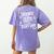 Science Because Figuring Things Out Teacher Pro Scientific Women's Comfort Colors T-Shirt Back Print Violet
