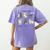 Science Labs Dogs Labrador Retriever Science Teacher Women's Comfort Colors T-Shirt Back Print Violet