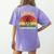 Science Like Magic But Real Science Teacher Graphics Geek Women's Comfort Colors T-Shirt Back Print Violet