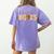 Science Of Reading ELA Teachers Thankful For Books Women's Comfort Colors T-Shirt Back Print Violet Science Of Reading ELA Teachers Thankful For Books Women's Comfort Colors T-Shirt Back Print Violet