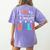 Science Of Reading I Love To Teach UFLI Teacher Literacy Women's Comfort Colors T-Shirt Back Print Violet