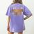 Science Squad Teacher STEM Chemistry Biology Physics Women's Comfort Colors T-Shirt Back Print Violet Science Squad Teacher STEM Chemistry Biology Physics Women's Comfort Colors T-Shirt Back Print Violet