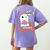 Science Teacher Cute Ghost Halloween Teacher Men Women Women's Comfort Colors T-Shirt Back Print Violet Science Teacher Cute Ghost Halloween Teacher Men Women Women's Comfort Colors T-Shirt Back Print Violet