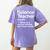 Science Teacher Definition Back To School First Day Women's Comfort Colors T-Shirt Back Print Violet