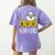 Science Teacher Halloween Elements Of Surprise Chemistry Women's Comfort Colors T-Shirt Back Print Violet