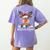 Science Teacher Squad Reindeer Christmas Teacher Xmas Lights For Men Women Women's Comfort Colors T-Shirt Back Print Violet Science Teacher Squad Reindeer Christmas Teacher Xmas Lights For Men Women Women's Comfort Colors T-Shirt Back Print Violet