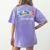 Science Teacher Tie Dye First Day Of School Back To School Men Women Girls Kids Women's Comfort Colors T-Shirt Back Print Violet
